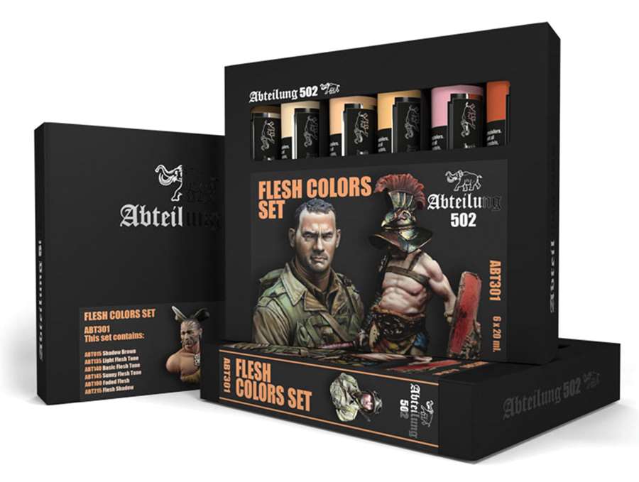 Abteilung 502 Flesh Colors Set 