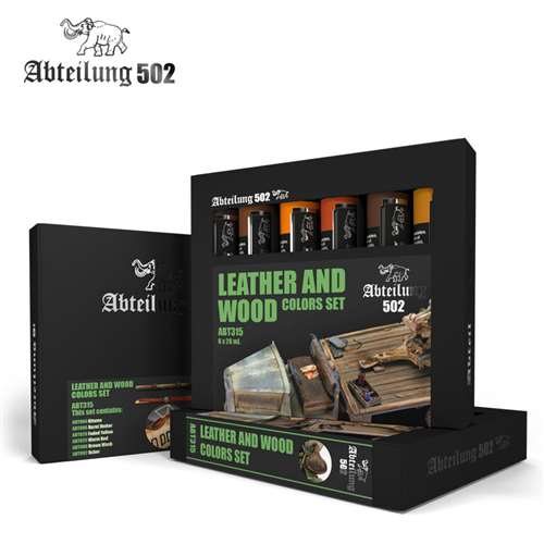 Abteilung 502 Leather And Wood Set Oil Paint Set