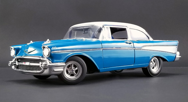 ACME 1957 Chevrolet Bel Air Hot Rod in Harbor Blue (New)