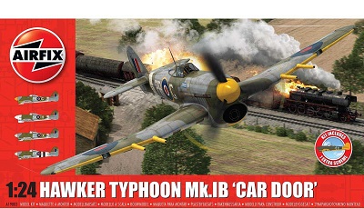 AIRFIX Hawker Typhoon Mk1B ' Car Door ' with Additional Scheme 