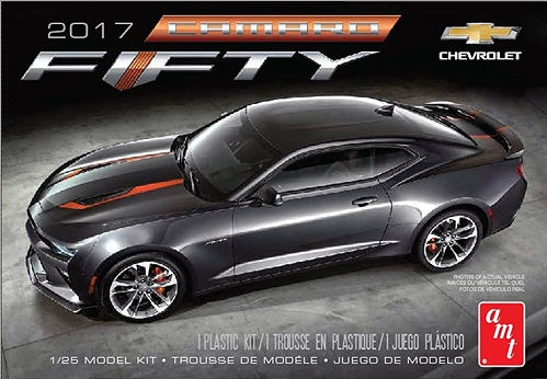 AMT 2017 Chevrolet Camaro 50th Anniversary Plastic Model Kit