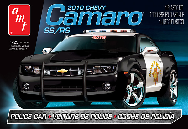 AMT 2010 Chevrolet Camaro Police Car - Plastic Model Kit 