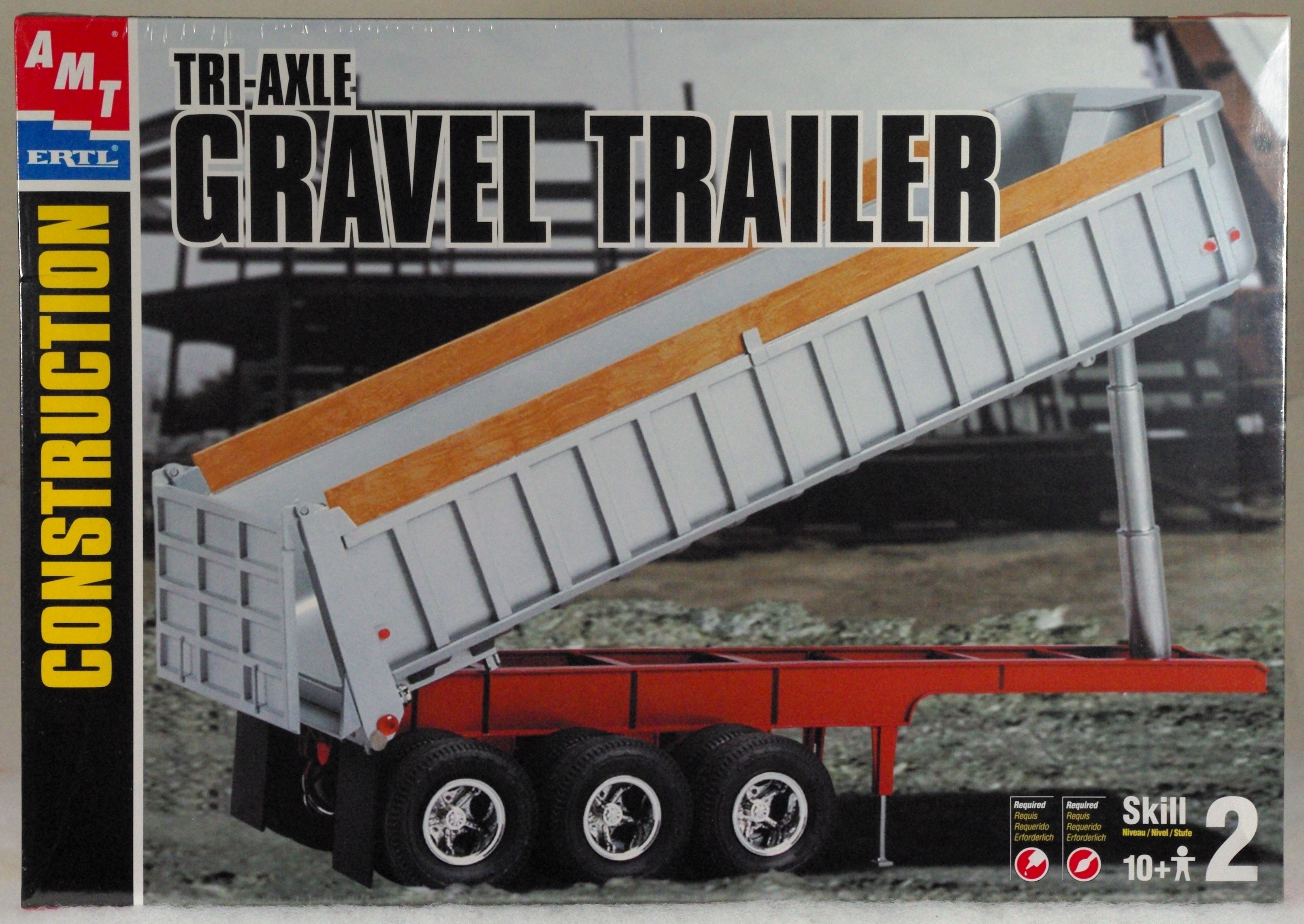 AMT TRI-AXLE GRAVEL TRAILER