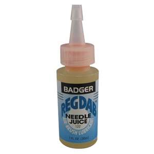 Badger Regdab Needle Juice Airbrush Lubricant 1 oz