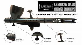 BADGER  XTREME PATRIOT 105 AIRBRUSH 