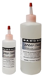 Badger: Spray-Thru Airbrush Cleaner (4oz)