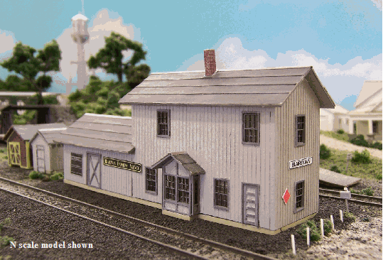 BLAIR LINE Blairstown 2-story Depot kit