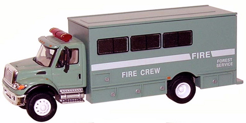BOLEY USFS - International 7000 2-Axle Fire Crew Truck 