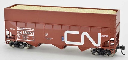 BOWSER HO CN 70T WOOD CHIP HOPPER # 860036