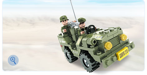 BRICTEK   ARMY JEEP CORPS 275