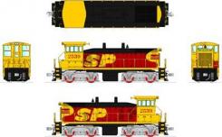 BROADWAY LIMITED EMD SW1500, SP #2539, Kodachrome (red,yellow & black), with Paragon2 Sound/DC/DCC, HO