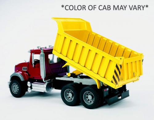BRUDER MACK Granite Dump Truck - Pro Series - colors may vary