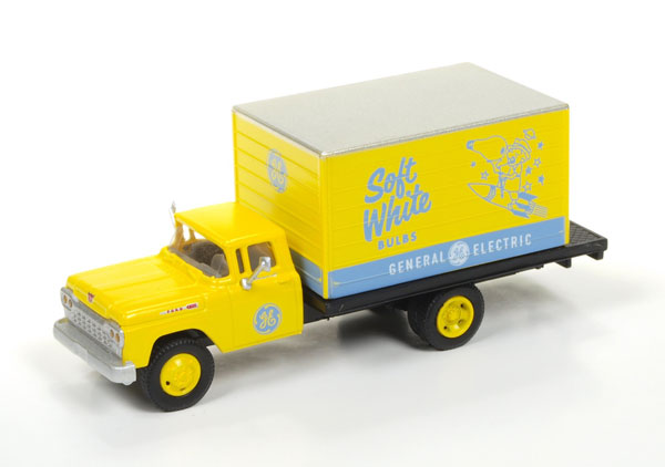 Classic Metal Works General Electric - 1960 Ford Box Truck ( HO Scale )