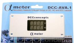 Alpha Meter for DC or DCC