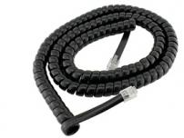 DCC concepts RJ12 6pin Curly Cord For NCE Powercab and Cobalt Alpha 2m/6ft