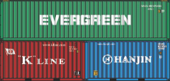 DIGCOM DOUBLESTACKS  EVERGREEN / K LINE / HANJIN