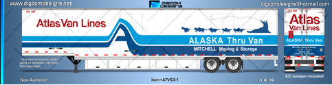 Digcom Designs MITCHELL Moving & Storage 53'