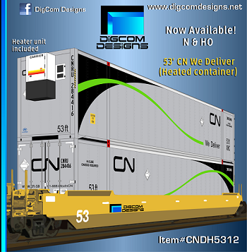 DIGCOM DESIGNS CN We Deliver 53' heated container