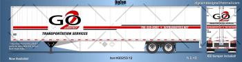 DIGCOM DESIGNS New 53' GO 2 Logistics trailer