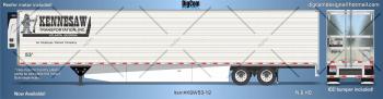 DIGCOM DESIGN   New 53' KENNESAW Transport Reefer Trailer 