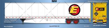 DIGCOM DESIGNS NEW RELEASE 53' ESTES Express Lines Trailer 