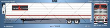 DIGCOM DESIGNS New 53' STEVENS TRANSPORT Reefer Trailer 