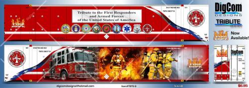 DIGCOM DESIGNS NEW TRIBUTE RELEASE FIRE DEPT. 