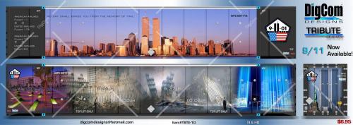 DIGCOM DESIGNS   9/11 Commemorative Tribute Container