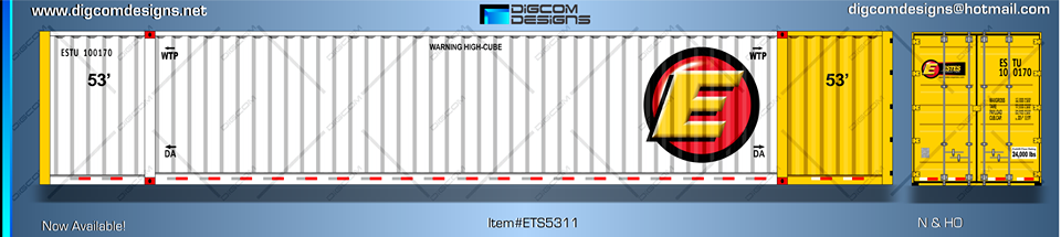 DIGCOM DESIGNS  ESTES 53' Dry New Release