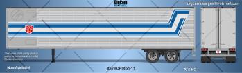 DIGCOM   New 45' Optimus Prime's Utility Trailer