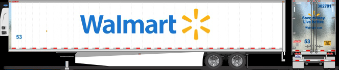 DIGCOM DRY VAN REEFER 53 ' WALMART