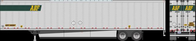 DIGCOM DRY VAN REEFER 53 ' ABF