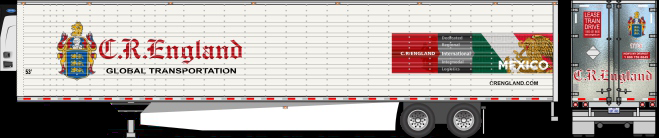 DIGCOM DRY VAN REEFER 53 ' C. R. ENGLAND