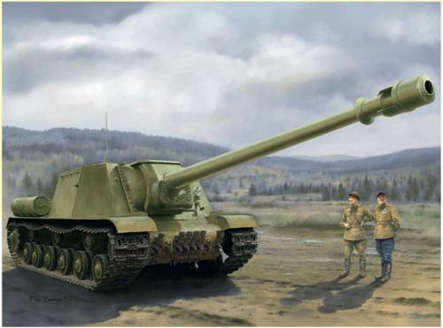DRAGON 1/35 ISU-152-2 155mm BL-10 Cannon 2in1
