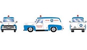 ECC 1955 - F150 Civil Defense  HO Scale