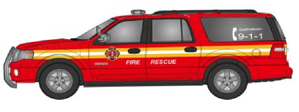 ECC  Ford Expedition  Fire Rescue