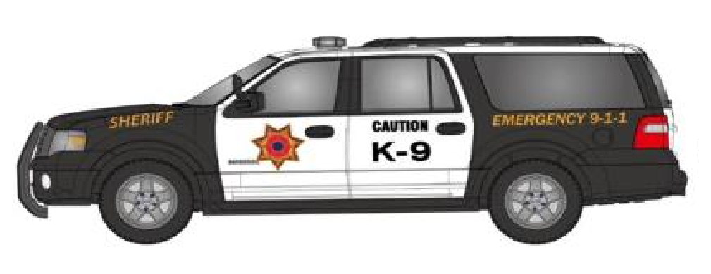 ECC Ford Expedition Sheriff  K9 Unit 