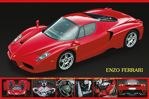 EUROGRAPHICS ENZO FERRARI POSTER