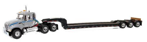 FIRST GEAR Mack Granite with Tri-Axle Lowboy Trailer