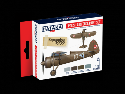 HATAKA HOBBY Polish Air Force paint set