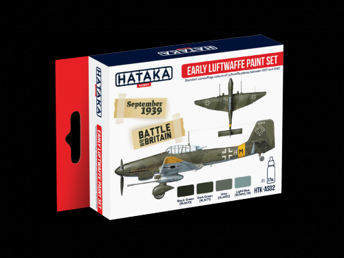 HATAKA HOBBY Early Luftwaffe paint set