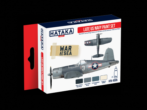 HATAKA HOBBY  Late US Navy paint set