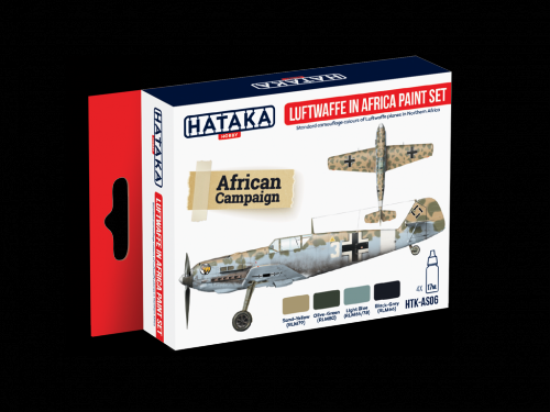 HATAKA HOBBY  Luftwaffe in Africa paint set