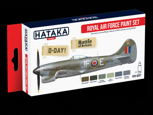 HATAKA HOBBY Royal Air Force paint set