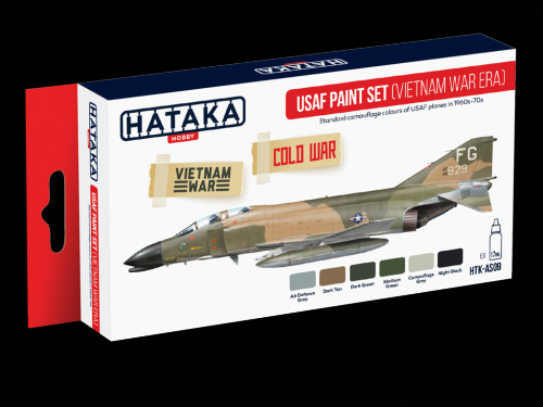 HATAKA HOBBY   USAF Paint Set (Vietnam war-era)