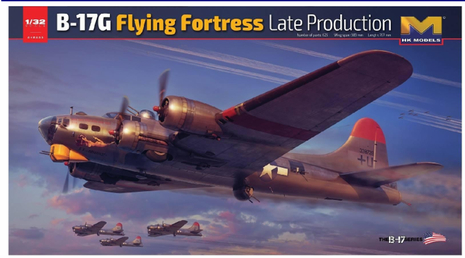 HK MODELS B-17G Flying Fortress Late Production 