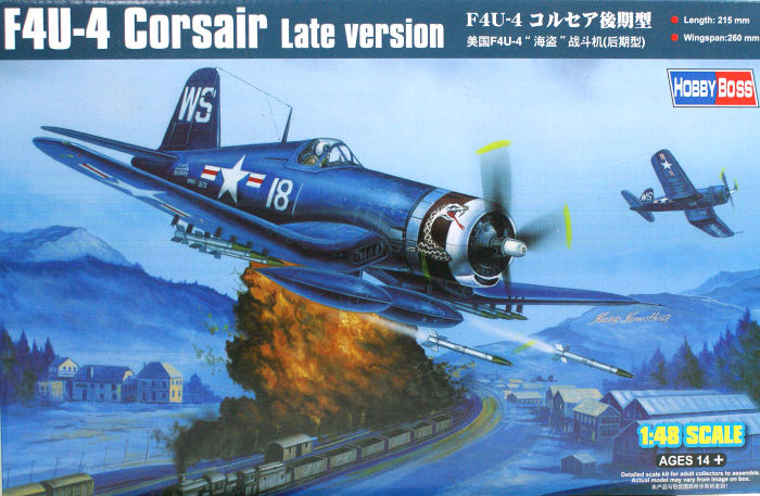 HobbyBoss F4U-4 Corsair Late Version