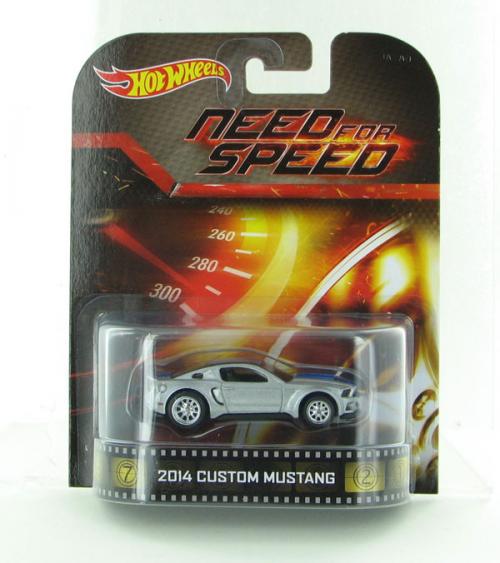 HOTWHEELS  NEED FOR SPEED 2014 CUSTOM  MUSTANG