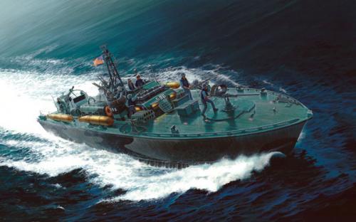 ITALERI  ELCO  80' TORPEDO BOAT PT-596