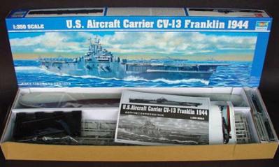 Trumpeter CV-13 USS FRANKLIN AIRCRAFT CARRIER